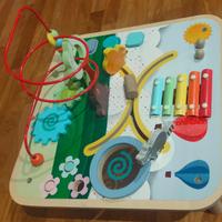 Tavolino multiattivita bambini legno Wood”n play