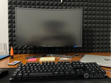 MONITOR GAMING SCHERMO CURVO SAMSUNG 27 Pollici