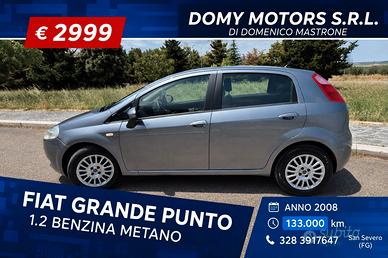 Fiat Grande Punto 1.2 benzina metano anno 08