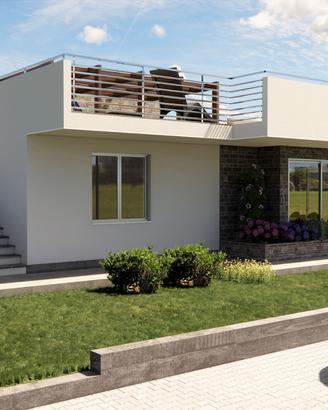 PE 131 Terreno con progetto villa singola