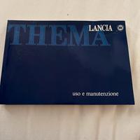 LANCIA THEMA 1990 manuale uso e manutenzionr