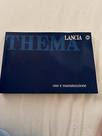 LANCIA THEMA 1990 manuale uso e manutenzionr