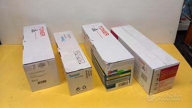 Kit 4 pezzi - Toner CB540A CB541A CB542A CB543A -