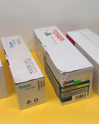 Kit 4 pezzi - Toner CB540A CB541A CB542A CB543A -
