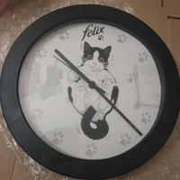 orologio  nuovo Felix gatto da parete 