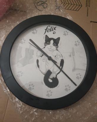 orologio  nuovo Felix gatto da parete 