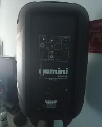 Coppia Gemini AS‑10P 1000W – Come nuove – 140€