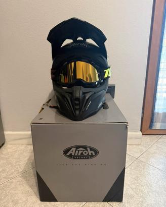 Casco Airoh+mascherina 100%