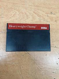 SEGA MASTER SYSTEM HEAVYWEIGHT CHAMP USATO TESTATO