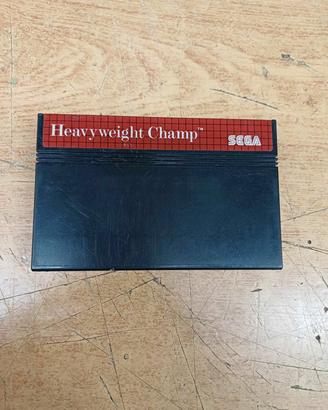 SEGA MASTER SYSTEM HEAVYWEIGHT CHAMP USATO TESTATO
