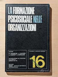 La formazione psicosociale nelle organizzazioni