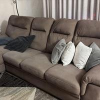 Divano letto 4 posti con penisola