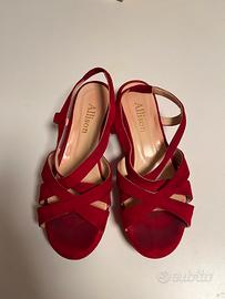 Sandalo Allison rosso tg 39