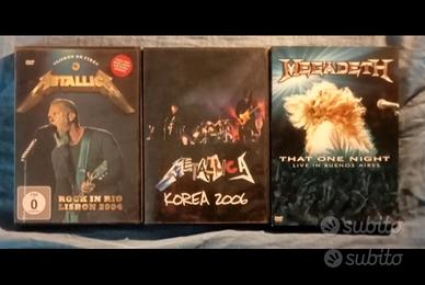 Metallica/ Megadeth,DVD live