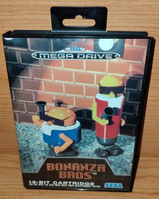 Bonanza Bros Sega Megadrive Completo Ita 