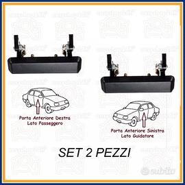 SET 2 MANIGLIA PORTA ESTERNA PER SUZUKI SJ410 SJ41