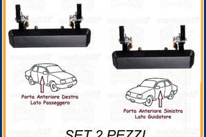 SET 2 MANIGLIA PORTA ESTERNA PER SUZUKI SJ410 SJ41