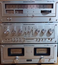 impianto audio marantz vintage (costruzione 🇺🇸) 