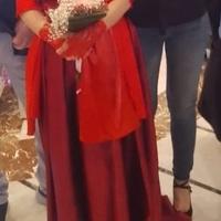 abito da sposa rosso