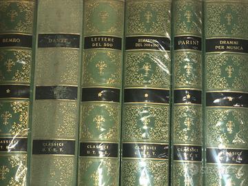 CLASSICI ITALIANI ed. UTET anni '60