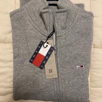 Felpa uomo in cotone Tommy Hilfiger fullzip