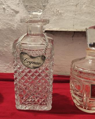 Caraffa Cristallo bottiglia vetro liquore