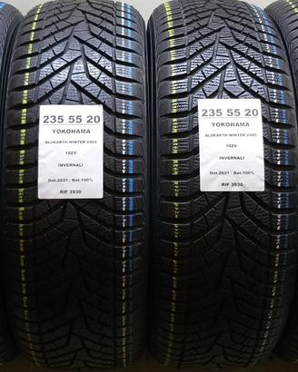 4 GOMME 235 55 20 YOKOHAMA 100% INV RIF3930