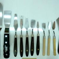 167 SET SPATOLE PER PITTURA OLIO E VERNICE