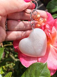 portachiavi cuore e orsetto 