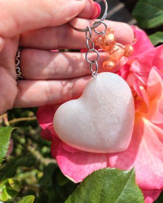 portachiavi cuore e orsetto 