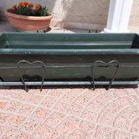 7 portavasi con vaso e sottovaso 