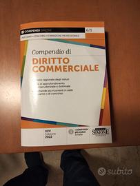 libro compendio diritto commerciale Simone