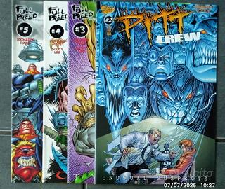 fumetti PITT CREW originali in inglese