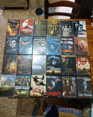 Lotto dvd pezzi n.140 usati ma in ottime condizion