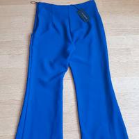 Pantaloni palazzo a vita alta invernali