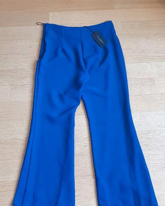 Pantaloni palazzo a vita alta invernali