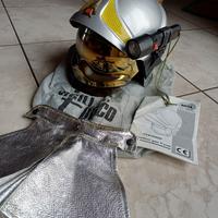 Casco Sicor VFR 2000 vigili del fuoco italiani