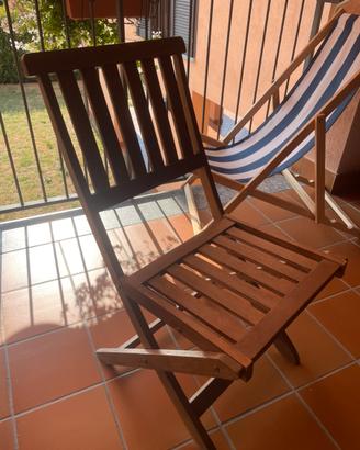 Sedie in legno