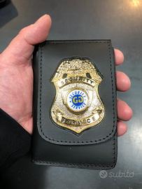 Portafoglio security service vega holster in pelle