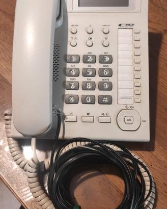 Telefono a filo Panasonic KX-TS880EXW bianco