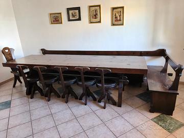 tavolo legno massello