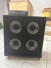 Bugera bv1001t + hartke 410 xl