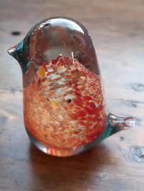 Uccellino vintage firmato Mdina 