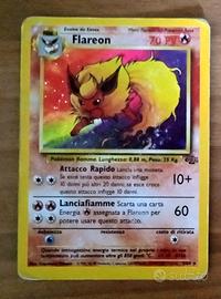 Carta Pokémon Vintage Flareon Holo