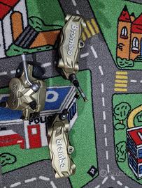 Bmw gs 1200 1250 kit pinze dorate