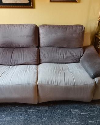 Divano 3 posti relax elettrico 