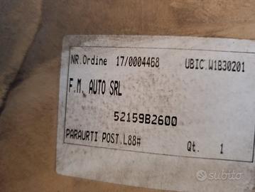 paraurti posteriore Daihatsu copen