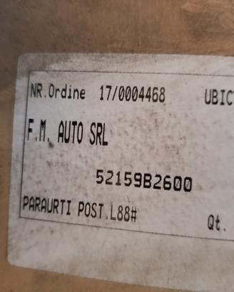 paraurti posteriore Daihatsu copen