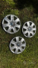 3 copricerchi originali Volkswagen 14”