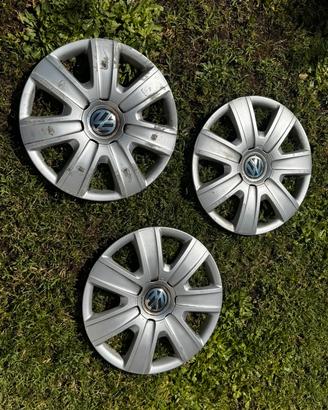 3 copricerchi originali Volkswagen 14”